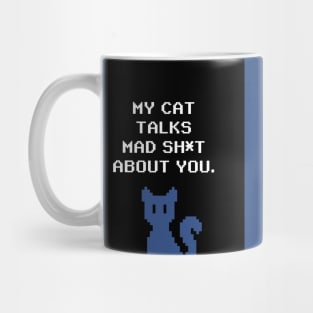 Kitty Talks Trash Mug